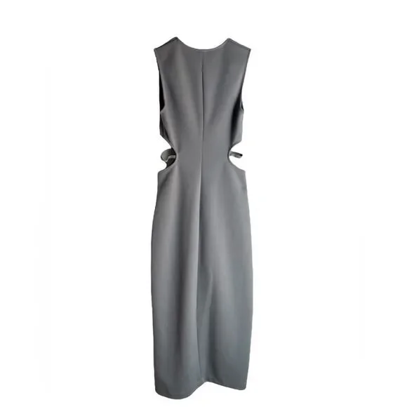 Zara | Midi Bodycon Cutout Dress - Picture 8 of 10